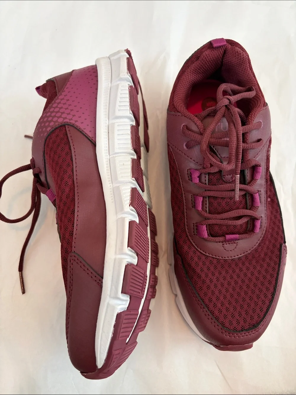 Ryka Womens Harmonic Leather Lifestyle Athletic and Training Shoes
